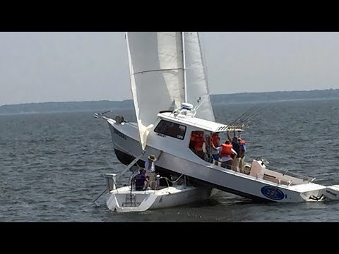 Watch Cbm Recreate Sailboat Vs Fishing Boat Collision Youtube
