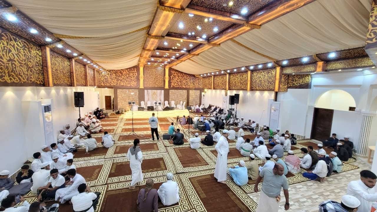 #مباشر  _ زواج عبدالقادر و محمد ابناء عبدالله بن عبدالقادر بن سالم بن طه الحبشي بقاعة السعادة