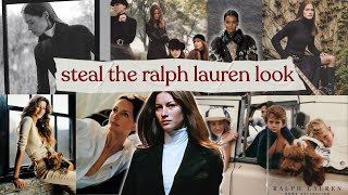 a step by step guide to how to style an outfit like you shop at ralph lauren ✨