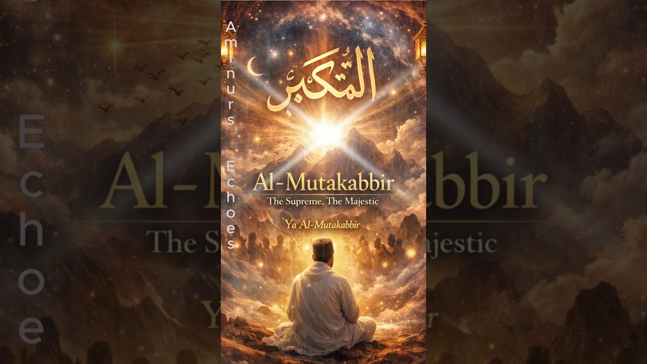 Al-Mutakabbir | Sufi Nasheed | Deep Zikir | The Supreme, The Majestic | 99 Names of Allah |