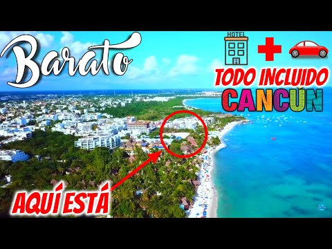 ✅ INCREÍBLE Hospedaje y Auto 🔥 $65 USD 😱 | 🔴 Hospedaje RIVIERA MAYA 💲 BARATO | 🏝 con playa WOW 😍