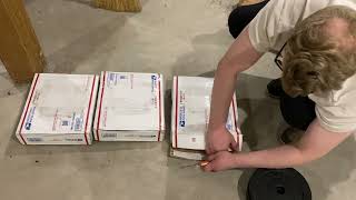 Unboxing Yes4All 200 lb dumbbell set