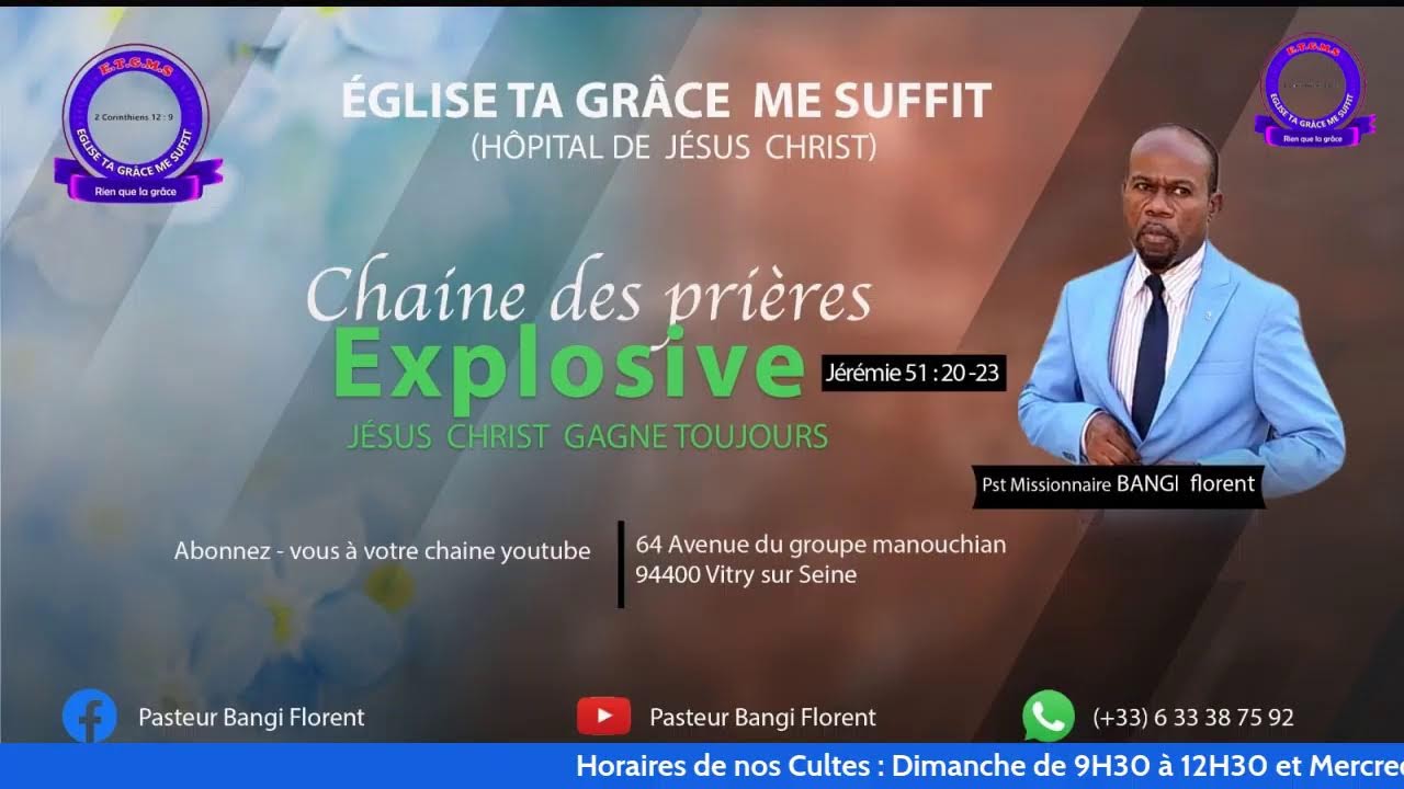 PRIERE  JEUDI  CHOC  15/01/  2026  ( PRIERE  ANTI  STRESS ) 🔥 🔥 🔥 