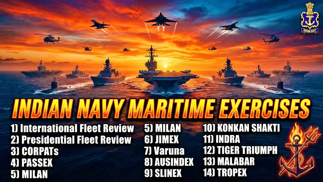 Giants on the Ocean: Decoding Naval Exercises | INDIAN NAVY - Parades & Patrols   @DrKnowthings 