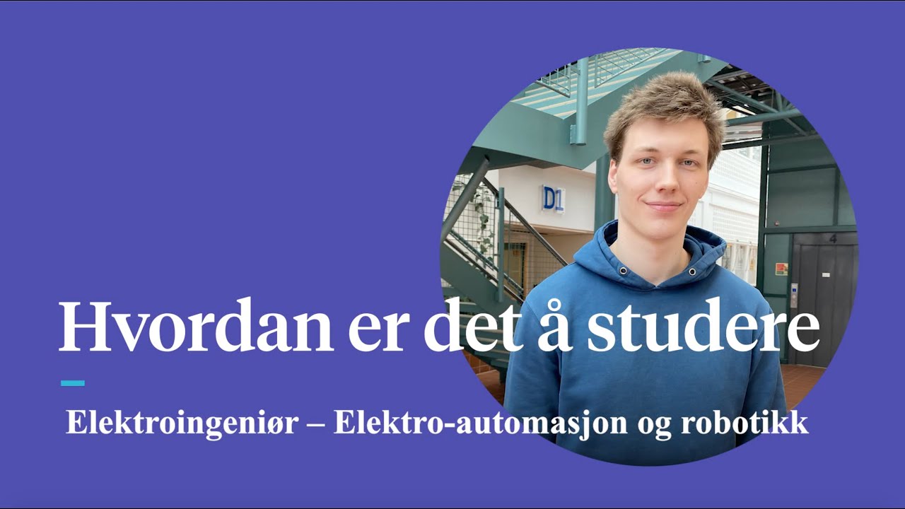 Elektroingeniør - Elektro-automasjon og robotikk