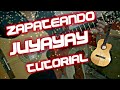 Jayac Zapateando Juyayay Cómo tocar en Guitarra con Ritmo Y Acordes Tutorial