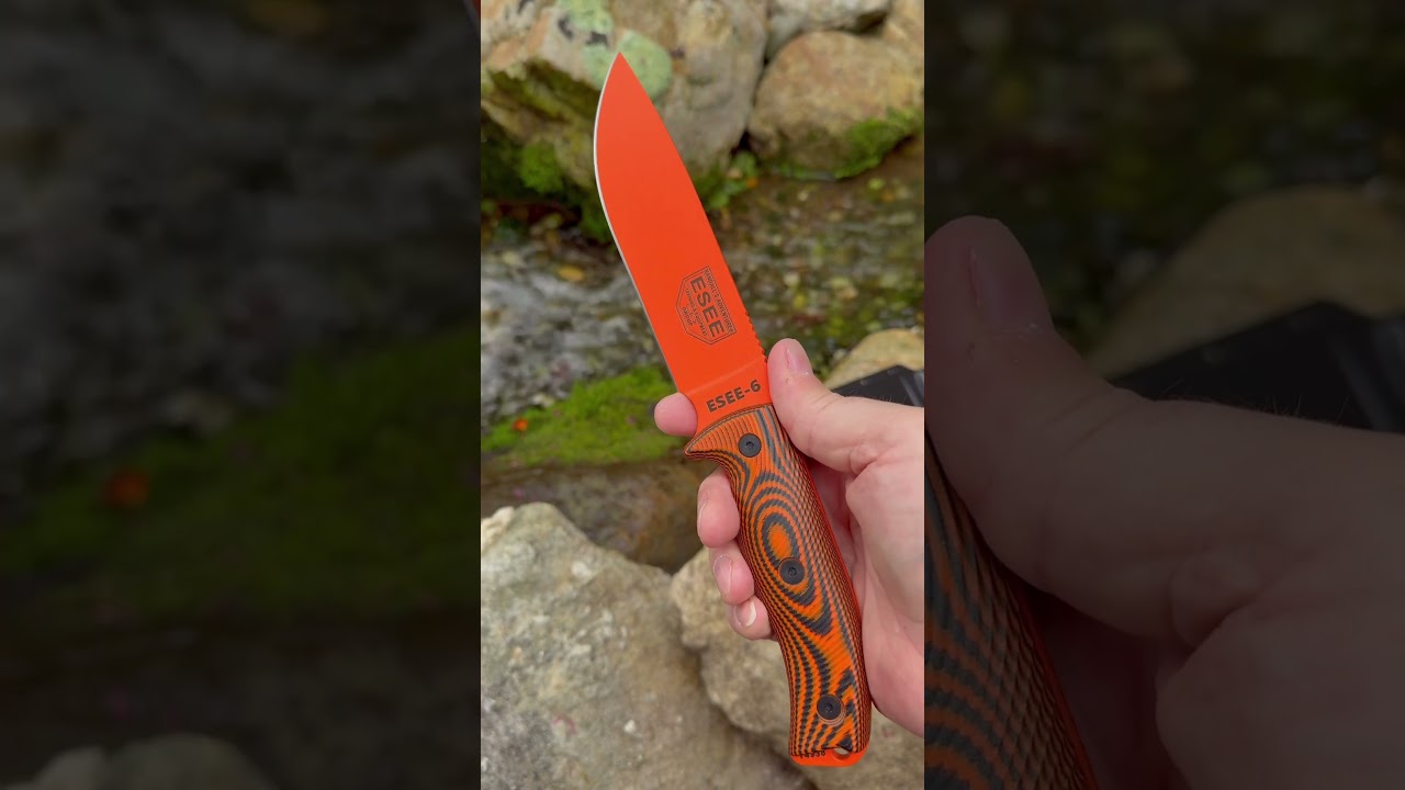 The ESEE-6 is a HUGE knife 