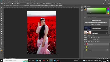 RED and BLACK Color Grading Effect in Photoshop CC || GFX EDITING