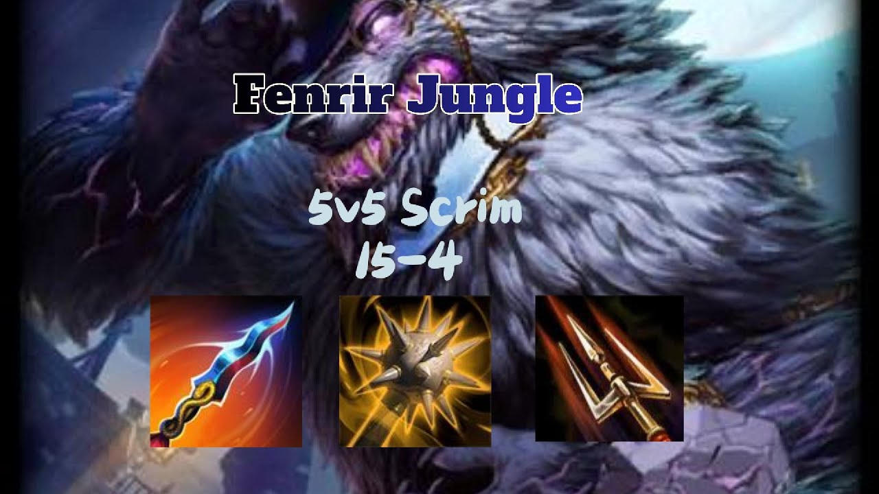 Fenrir Jung | Smite 2 | 5v5 scrim