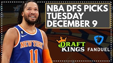 NBA DFS LIVE PRE-LOCK Q&A: TUESDAY DECEMBER 9th FanDuel & DraftKings Lineup Advice