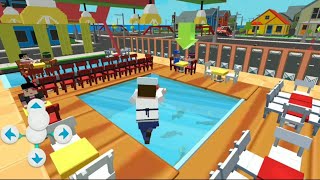 Restaurant Build & Design: Craft Construction Sim (By Sablo Games ) - HD Gameplay screenshot 1