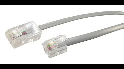 How to fix - make ethernet network cable with telephone cable