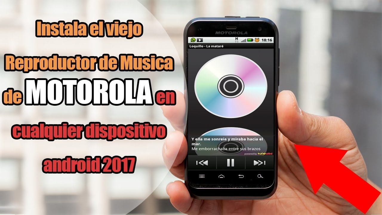 Instala El Reproductor Oficial De Musica De Motorola El Mitico Reproductor Motorola Defy Youtube