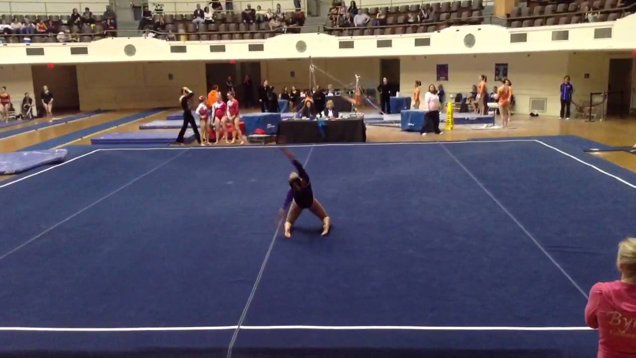 Beautiful choreography Britt Reusche Level 10 Floor Routine YouTube