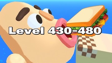 Sandwich Runne. SpeedRun Android iOS Gameplay | Levels 430-480