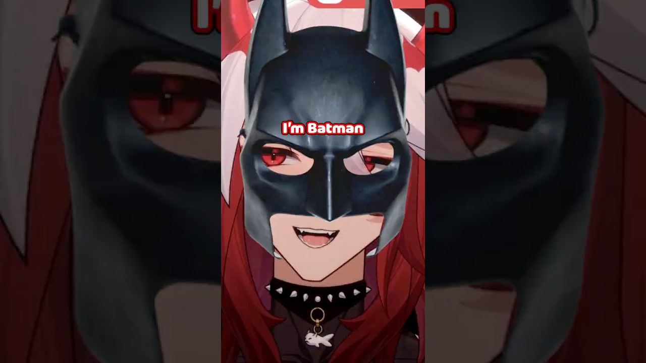 IM NOT BATMAN #vtuber  #envtuber  #fyp  #twitch  #vrchat  #animeboy  #anime