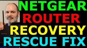 Netgear Router Recovery Rescue Fix Official