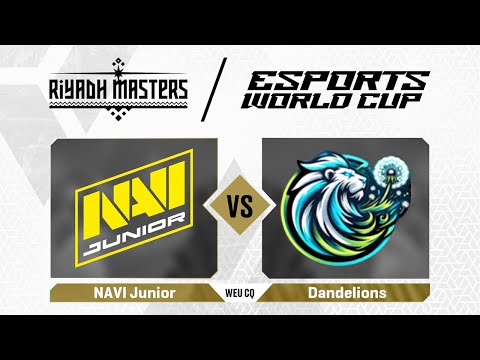 NAVI Junior проти Dandelions | Riyadh Masters - 2024 - WEU - CQ