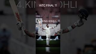 WTC FINAL11 #cricket #ytshorts #youtubeshorts #trending #viral #reels #srh #playing11 #sports #ipl