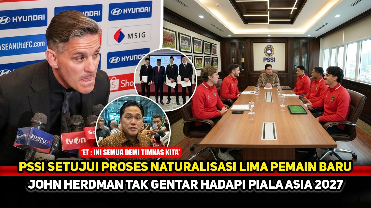DIAM-DIAM SUDAH DIPROSES! 5 pemain naturalisasi pilihan John Herdman berkelas~Skuad Timnas menarik