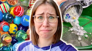 I Put Marbles in a Rock Tumbler & Something Weird Happened! Then I Give Them to YOU!