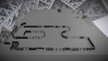 Modular Sci-Fi-Set (Railing Components) - Perspective 1