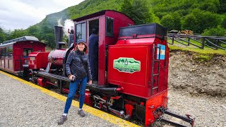 Riding the Train at END of the WORLD  | Iconic RAILWAY JOURNEY in Ushuaia, Argentina