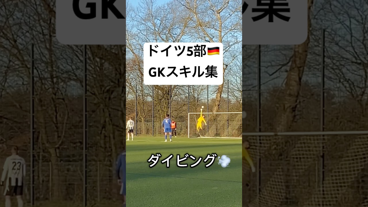 ドイツ5部 GKスキル集🇩🇪 #ドイツサッカー #ゴールキーパートレーニング #ゴールキーパー #ドイツGK