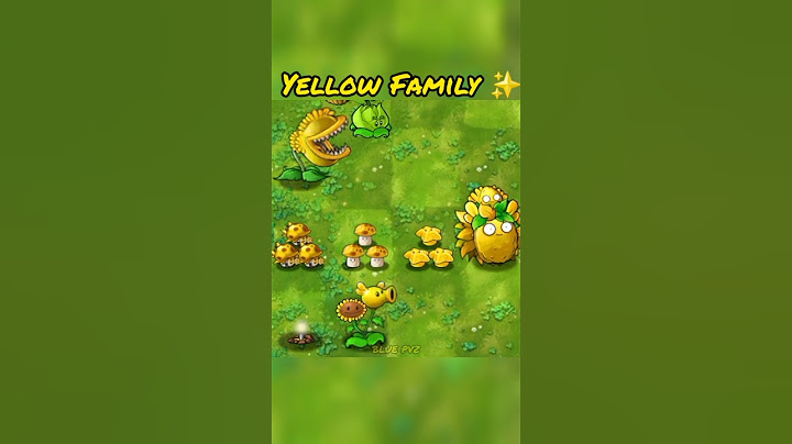 Yellow Team ✨🤯 | PVZ Fusion 2.6 Mod #pvzfusion #pvz #plantsvszombies