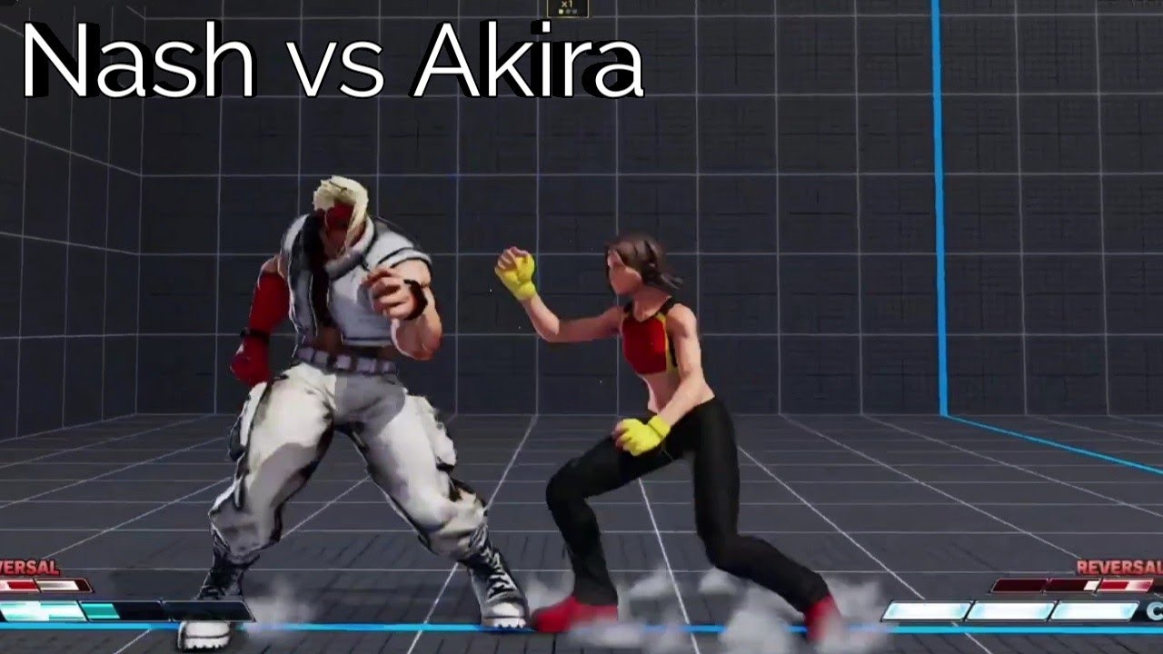 Nash vs Akira high level SFV:CE