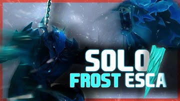 Dauntless experimental - Solo frost escalation (axe, no cleansing pylon, no braziers on final fight)