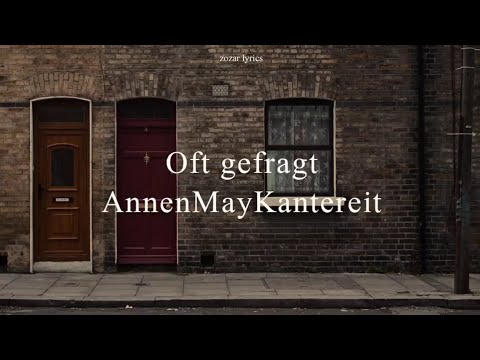 oft gefragt - annenmaykantereit (legendado português e alemão)