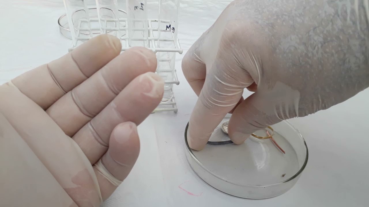 07- REATIVIDADE DOS METAIS - PARTE 1: OS METAIS E O HCl.