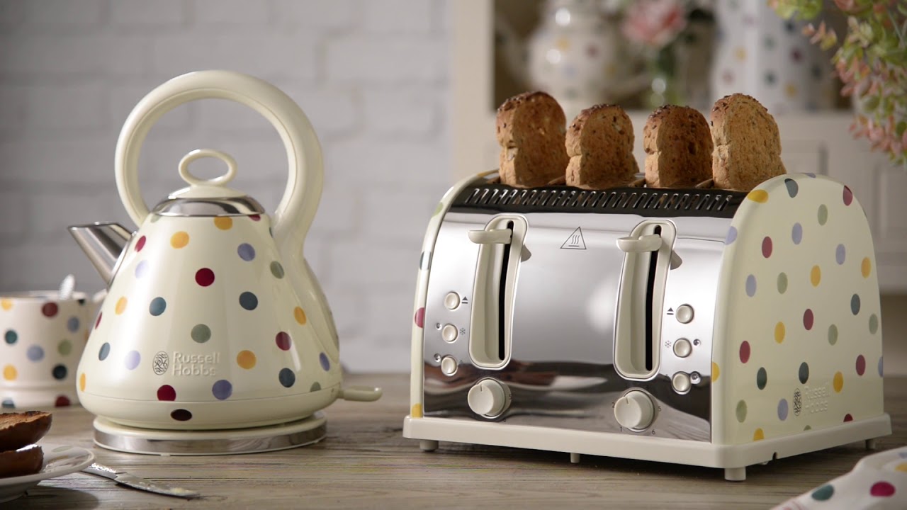 Emma Bridgewater and Russell Hobbs Kettle & Toaster Range On Sale