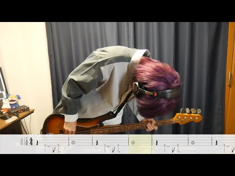 スピッツ/夕陽が笑う、君も笑う　TAB譜付き　ベース演奏動画　Fender Japan JB62 3TS　フェンダージャズベース夕陽が笑う、君も笑う