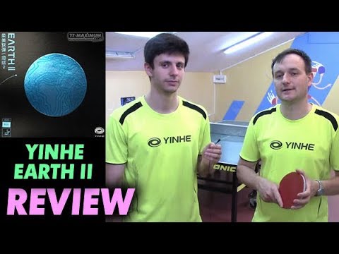 обзор накладки YINHE (Milkyway) Earth II версий Soft и Hard - чем хорошо учиться топспину