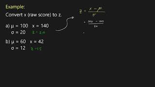 Convert From X To Z With The Z Formula