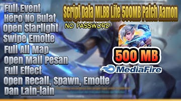 Script Data MLBB Lite 500MB Event Promo Diamond Kuning MLBB patch AAMON
