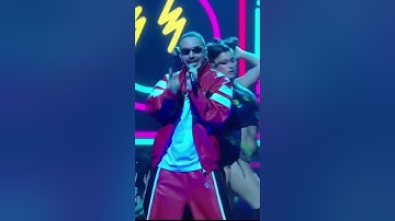 J Balvin performing at the MTV VMA’s