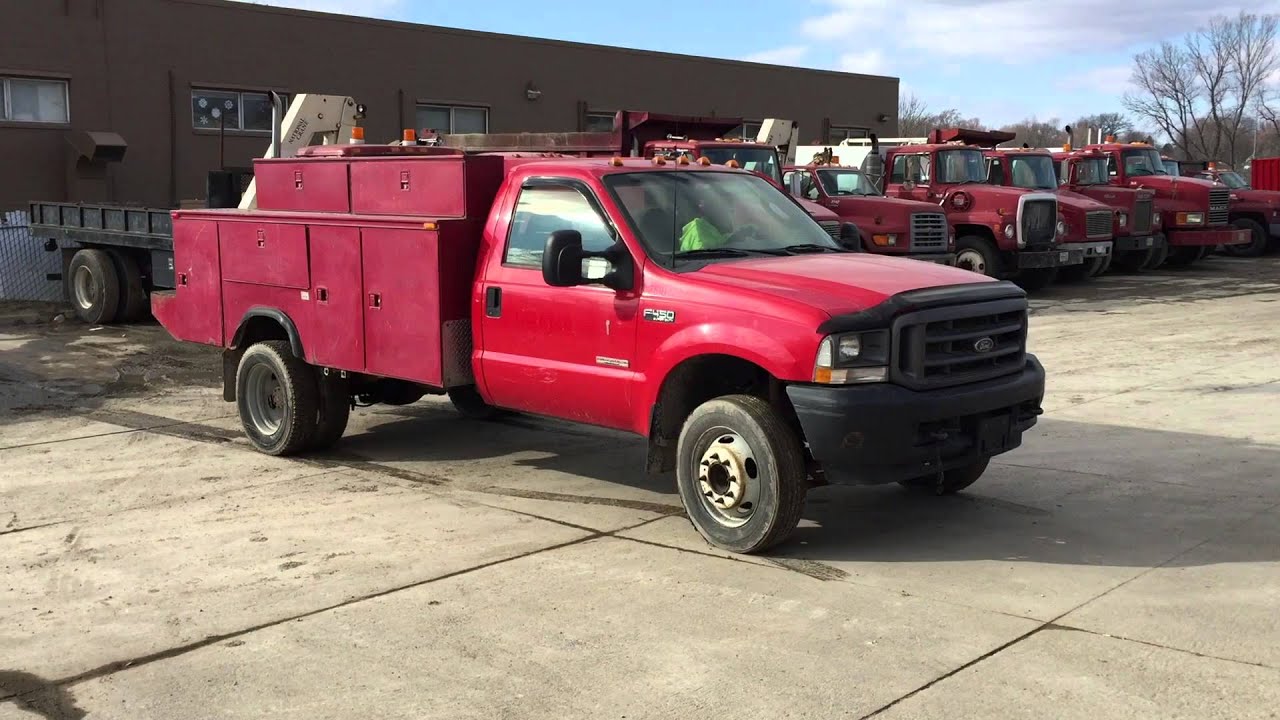 Ford F450 Service Truck FleetRight Online Auction For Sale, Bid, Sold 3.23....