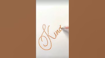 "king" cursive handwriting #shorts #trending #calligraphy #relaxing #cursive