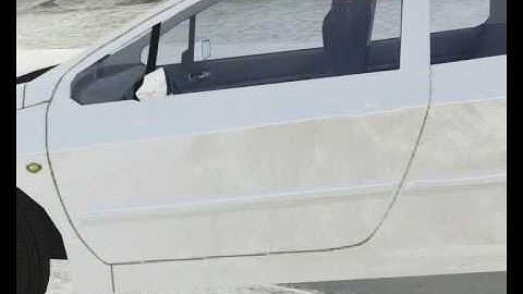 SCANeR tete a queue slide driving simulation