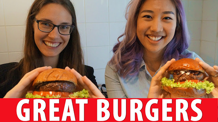 3 Great Burgers in Amsterdam