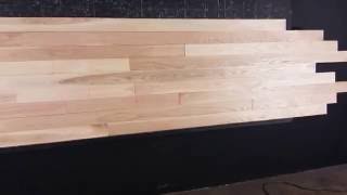 3 1/4 x 3/4  White Oak Unfinished Select & Better