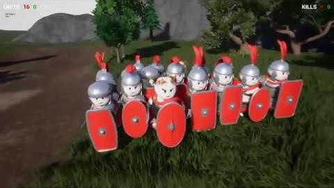 Formation Algorithm. Smooth and Fast (UE4 game concept)