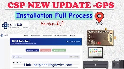 GPS Installation Full Process For CSP System l Version 8.0 l Aivens GPS l @teamcsc3637 