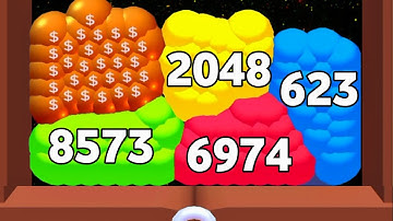 Merge The Jelly vs Hide Ball - ASMR Gameplay (Freeplay, Max Level) Math Games