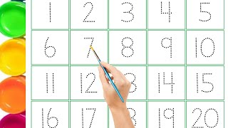 Counting Numbers 123 Number Counting 1234 Number Names 1 To 20 Number 123 Number Counting