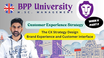 BPP University | Customer Experience Strategy - Week 6 P2 - Brand Experience and Customer Interface