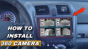 How To Install 360 Camera For CarPlay with 2024 Features | ANY CAR